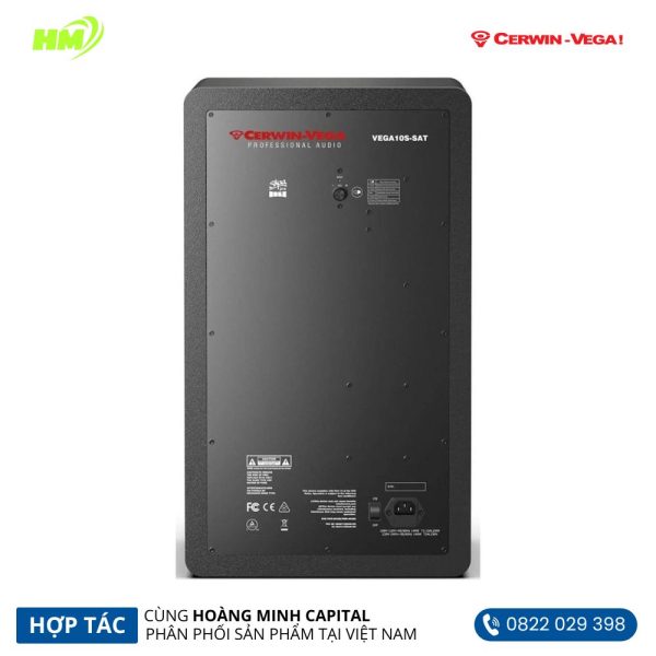 Loa Kiểm Âm 3-Way Cerwin Vega VEGA10SB-HUB - Hình ảnh 3
