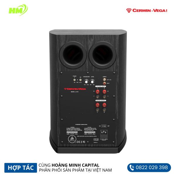 Loa Siêu Trầm Cerwin Vega LA110E - Hình ảnh 2