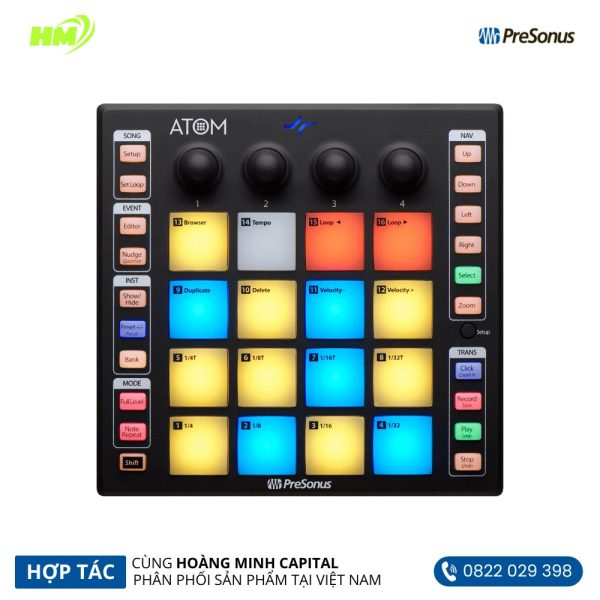 PreSonus ATOM 16-Pad Performance Controller