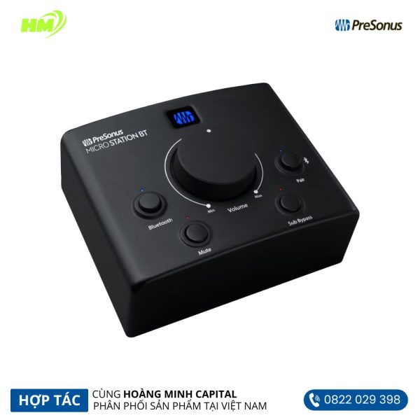 PreSonus Micro Station BT 2.1 Monitor Controller w/Bluetooth - Hình ảnh 3