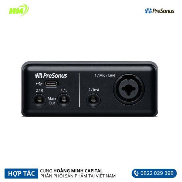 PreSonus AudioBox Go 2x2 USB-C Audio Interface - Hình ảnh 3