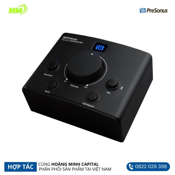PreSonus Micro Station BT 2.1 Monitor Controller w/Bluetooth - Hình ảnh 4