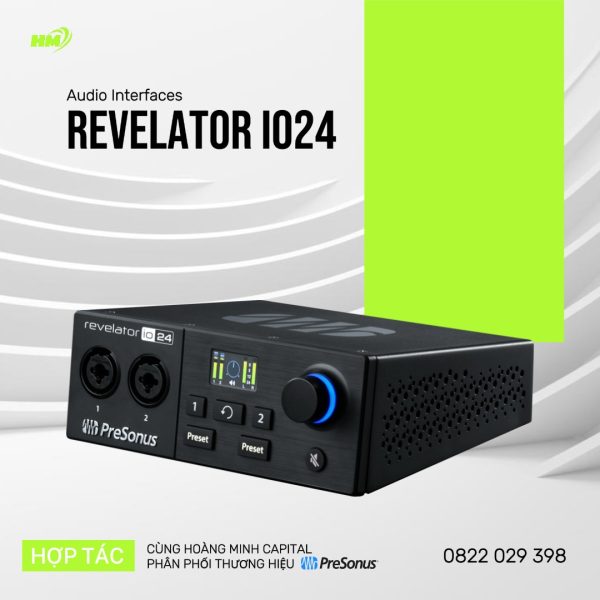 PreSonus Revelator io24 USB-C Audio Interface