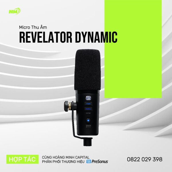 PreSonus Revelator Dynamic USB Microphone w/Onboard DSP