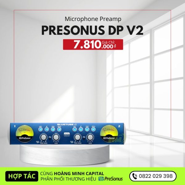 PreSonus BlueTube DP V2 Microphone Preamp