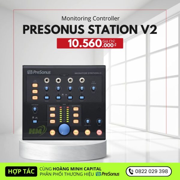 PreSonus Monitor Station V2 Monitoring Controller