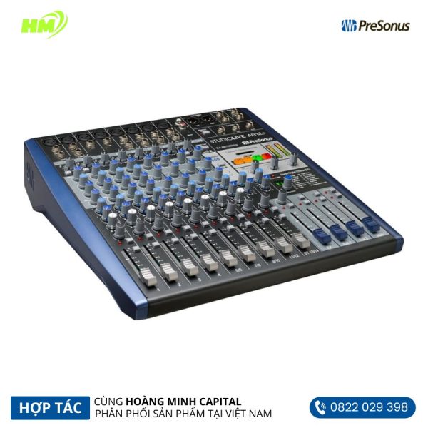 PreSonus StudioLive AR12c 12-Channel Analog Mixer - Hình ảnh 2