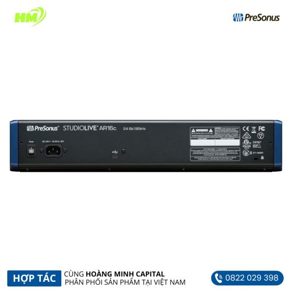 PreSonus StudioLive AR16c 16-Channel Analog Mixer - Hình ảnh 2