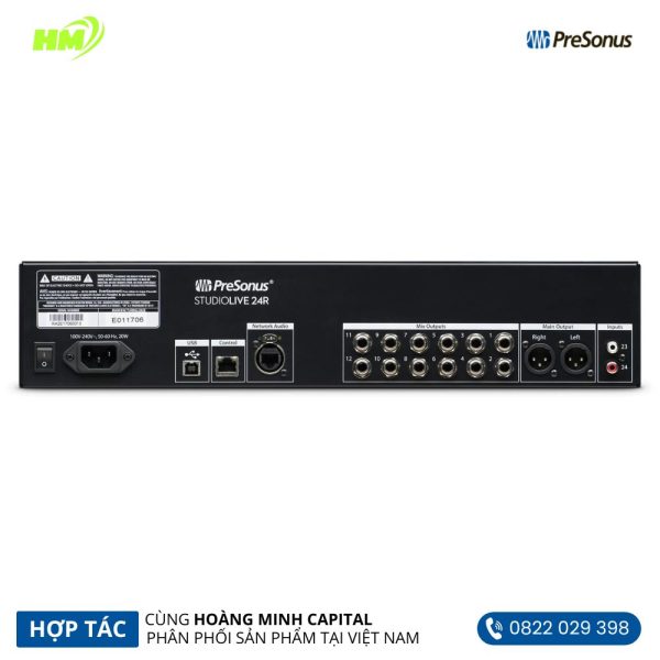 PreSonus StudioLive 24R Digital Rack Mixer - Hình ảnh 2