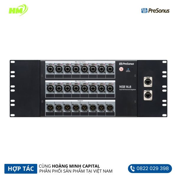 PreSonus NSB 16.8 AVB Networked Stage Box - Hình ảnh 2