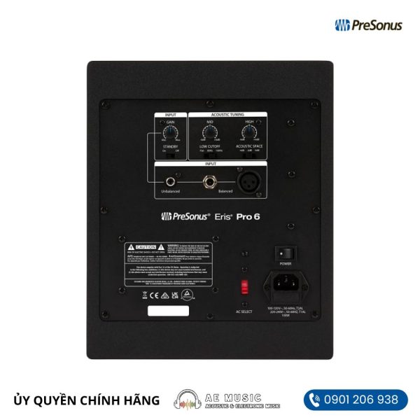 PreSonus Eris Pro6 Studio Monitor, Single - Hình ảnh 3