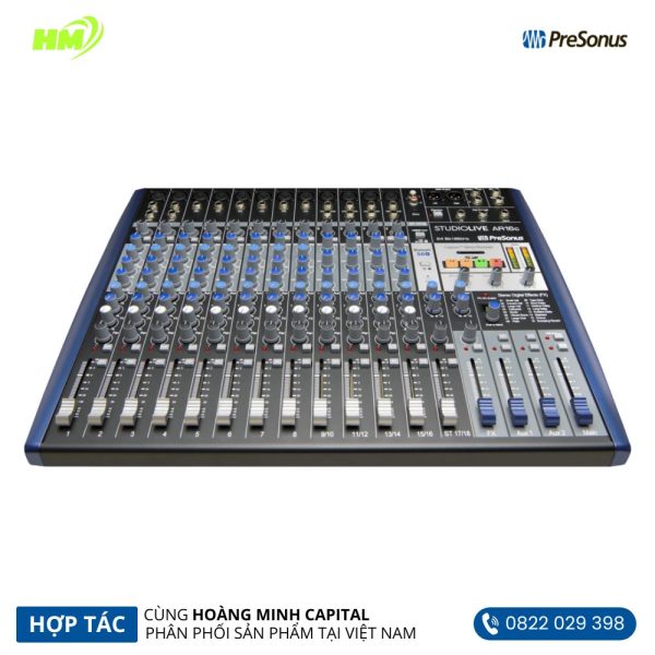 PreSonus StudioLive AR16c 16-Channel Analog Mixer - Hình ảnh 3