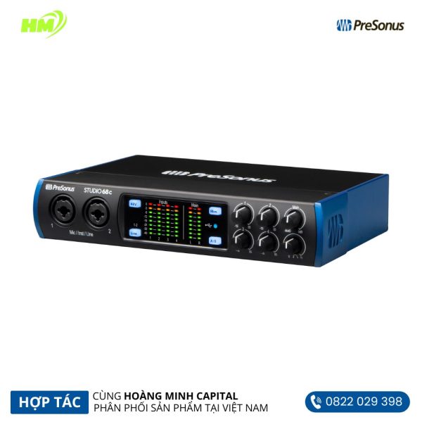 PreSonus Studio 68C USB-C Audio Interface - Hình ảnh 3