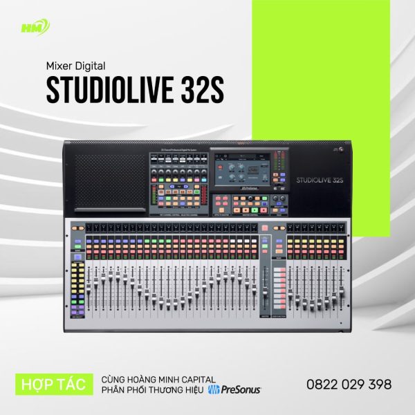 PreSonus StudioLive 32S Digital Console Mixer