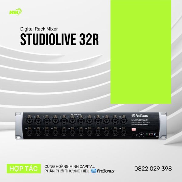 PreSonus StudioLive 32R Digital Rack Mixer