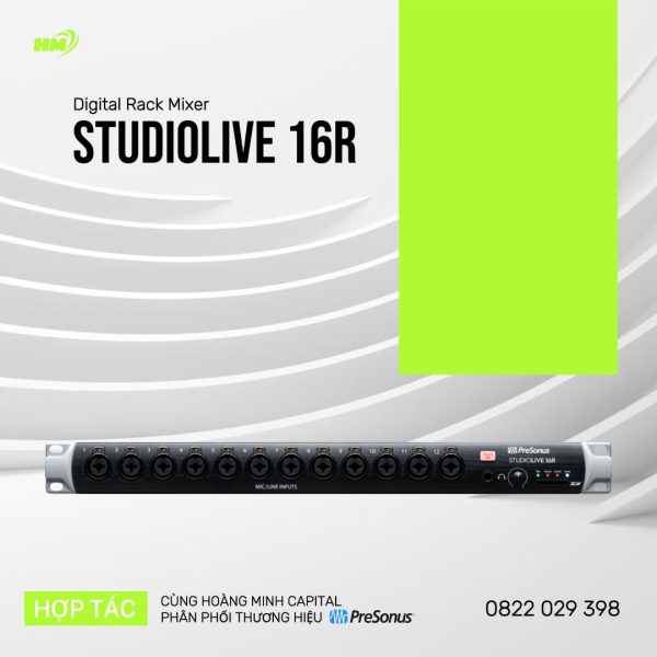 PreSonus StudioLive 16R Digital Rack Mixer