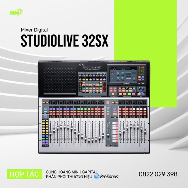 PreSonus StudioLive 32SX Digital Console Mixer