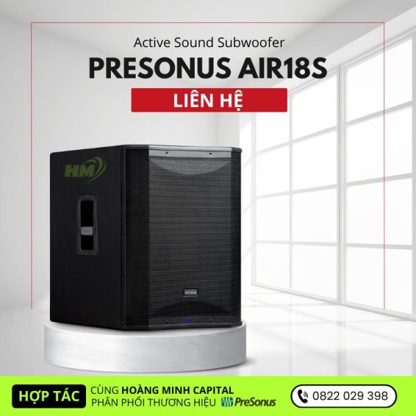 Presonus AIR18s Active Sound-Reinforcement Subwoofer