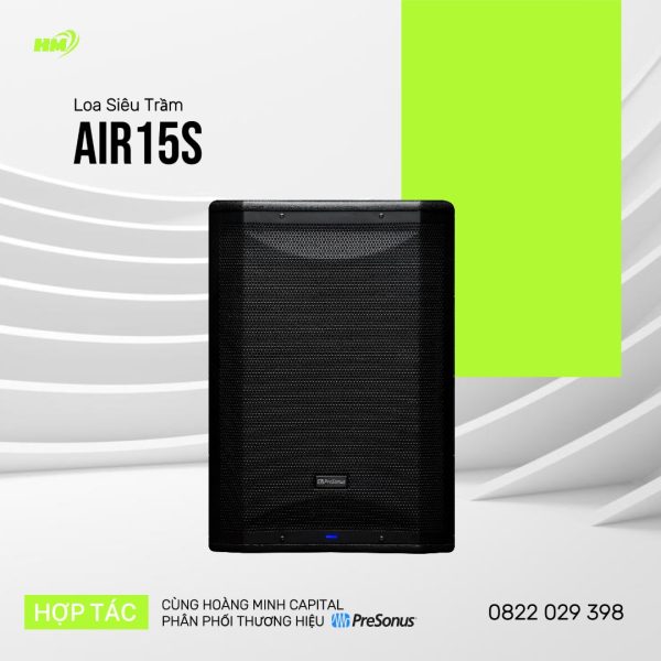 PreSonus AIR15s Active Sound-Reinforcement Subwoofer
