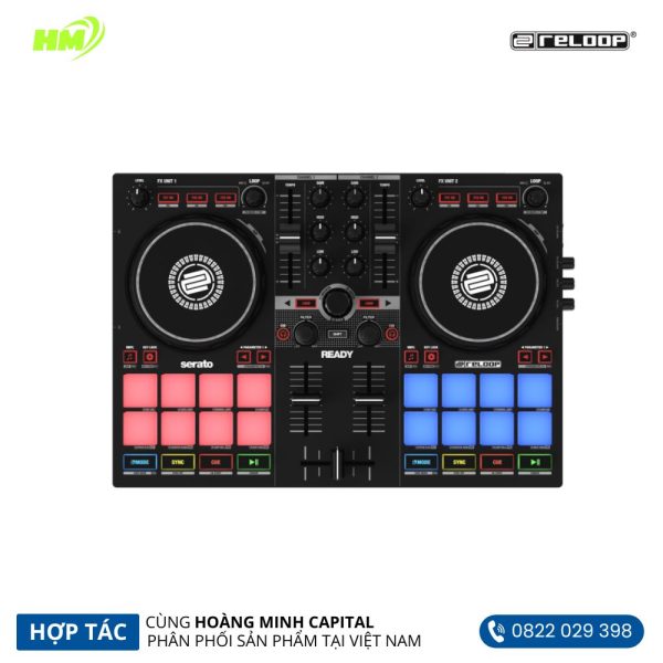 DJ Controller 2 Channel Reloop Ready