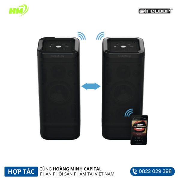 Loa DJ Bluetooth Reloop Groove Blaster BT - Hình ảnh 6