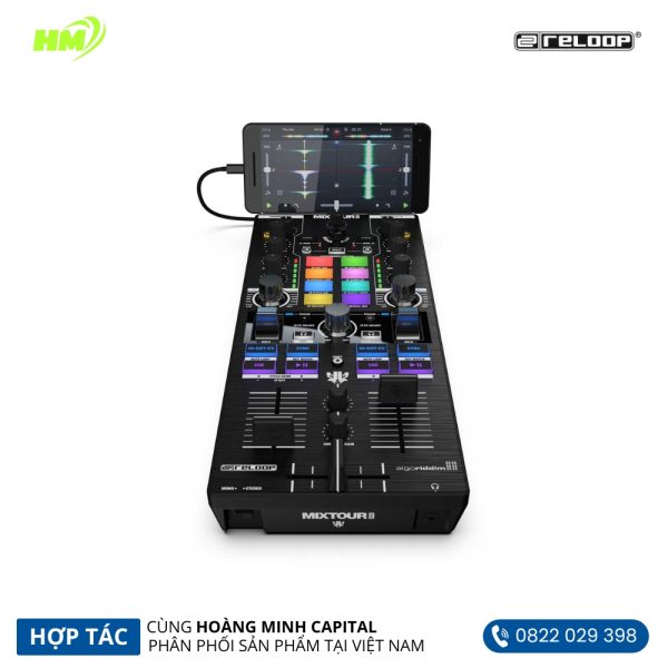 DJ Controller All In One Reloop Mixtour Pro - Hình ảnh 6
