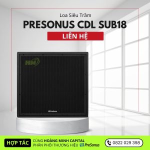 Loa Siêu Trầm PreSonus CDL Sub18