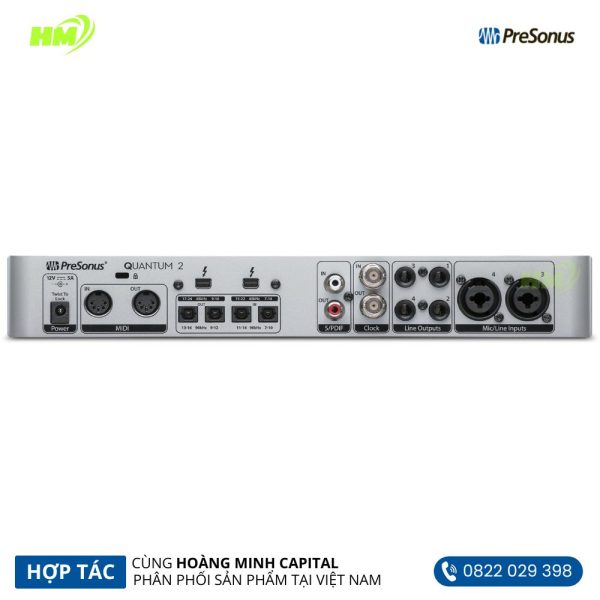 Audio Interfaces PreSonus QUANTUM 2 - Hình ảnh 2