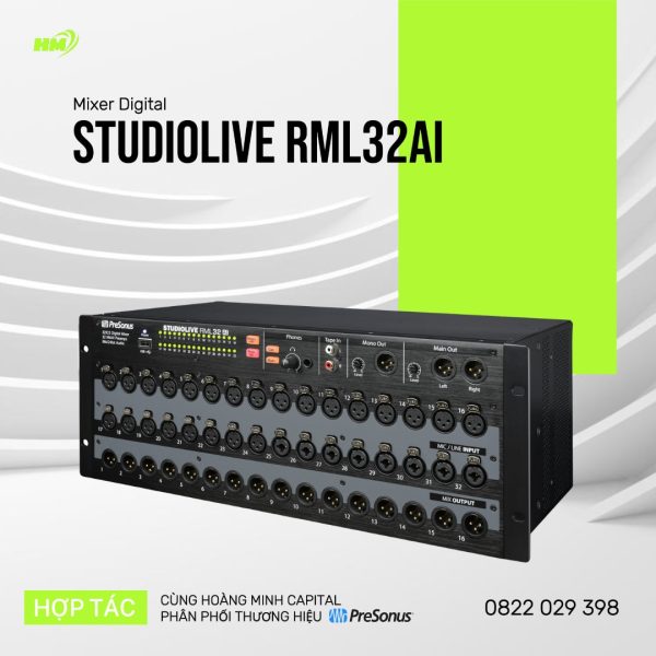Mixer Digital PreSonus StudioLive RML32AI