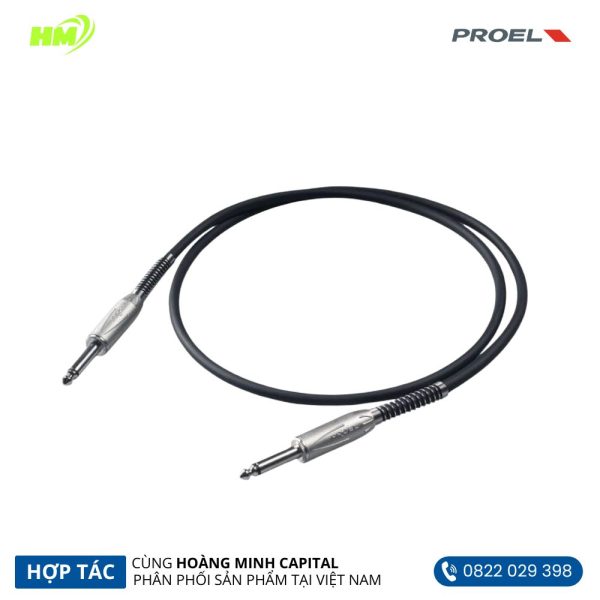 Dây Tín Hiệu 2 Đầu 6.3mm PROEL BULK100LU5