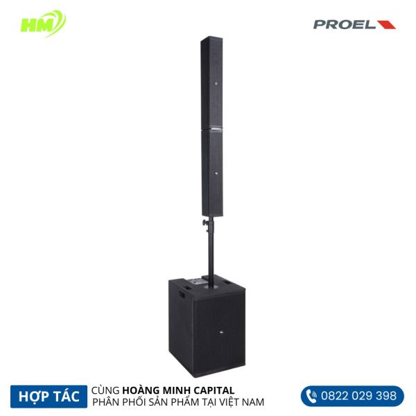Loa Cột Kèm Công Suất PROEL SESSION 6