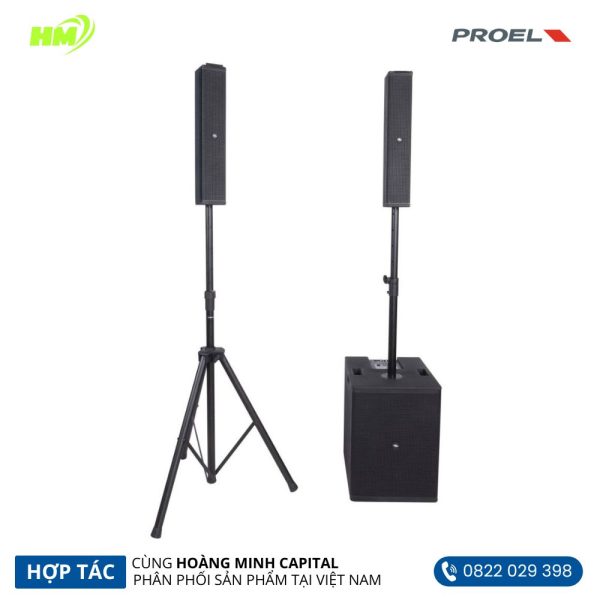 Loa Cột Kèm Công Suất PROEL SESSION 6 - Hình ảnh 2