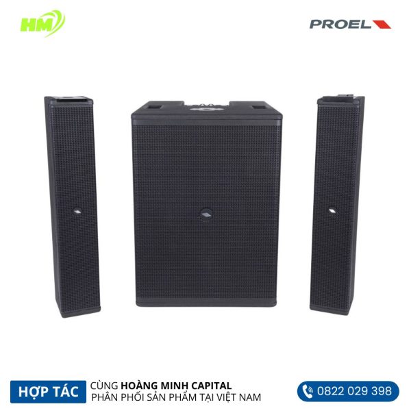 Loa Cột Kèm Công Suất PROEL SESSION 6 - Hình ảnh 3