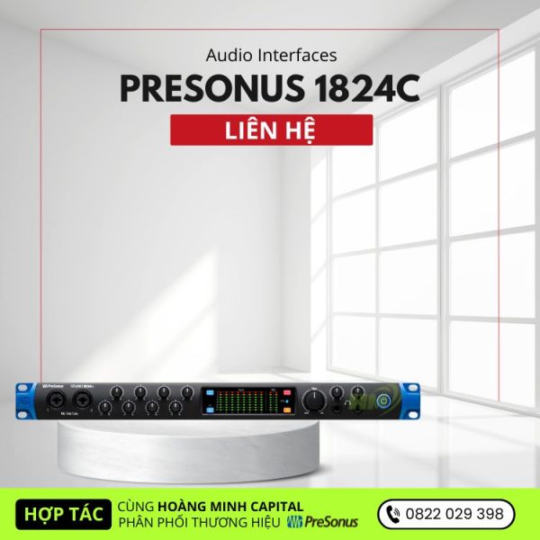 Audio Interfaces PreSonus Studio 1824c