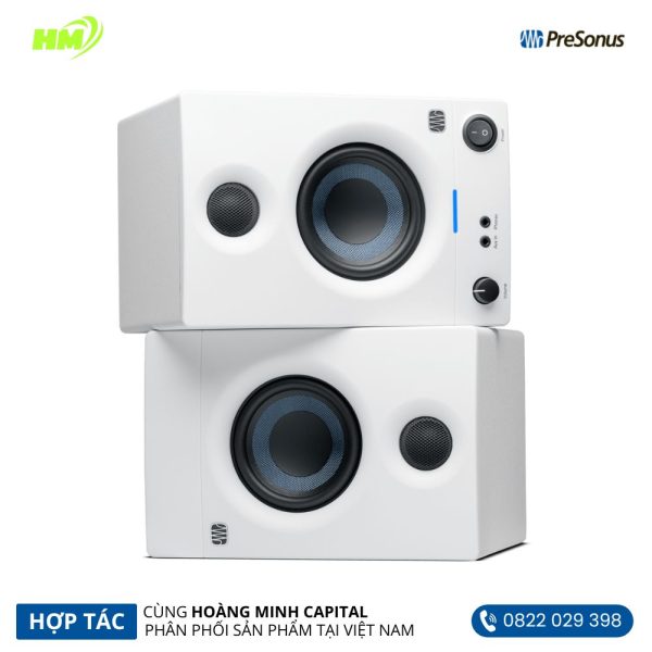 PreSonus Eris 3.5 2nd Gen (Pair) White Studio Monitor - Hình ảnh 4
