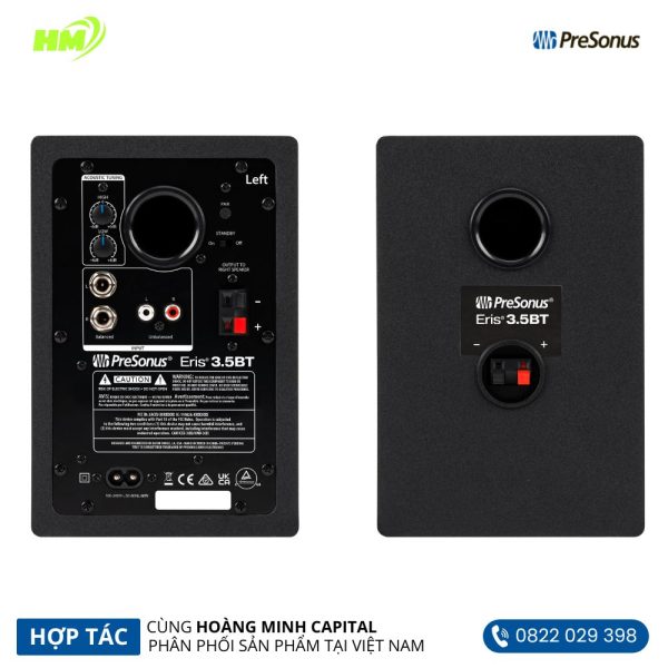 Studio Monitor PreSonus Eris 3.5 BT Gen 2 Pair - Hình ảnh 4