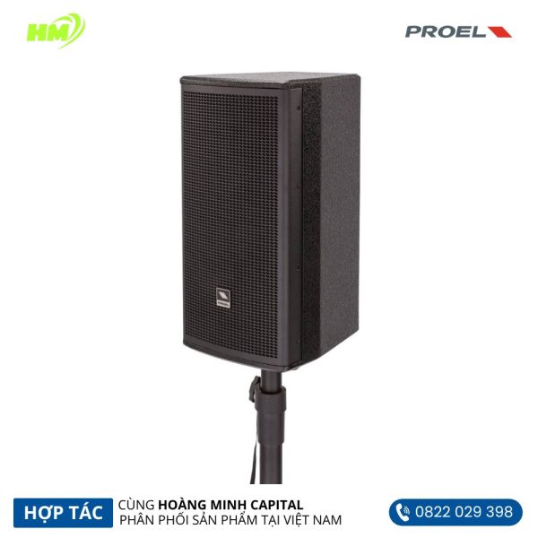 Proel LT812A LITE Series Active 3-Way SAT (8" x 2) + SUB (12" x 1) Loudspeaker System - Hình ảnh 5