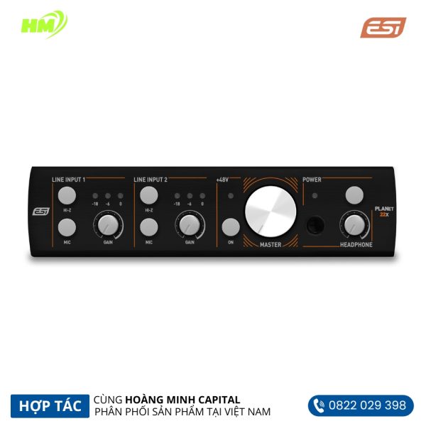 Network Audio Interfaces ESI Planet 22x