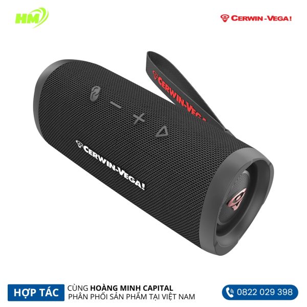 Loa Cerwin Vega Mini Portable Bluetooth Tws Ipx4 Speaker With Strap 30W Rms - Hình ảnh 3