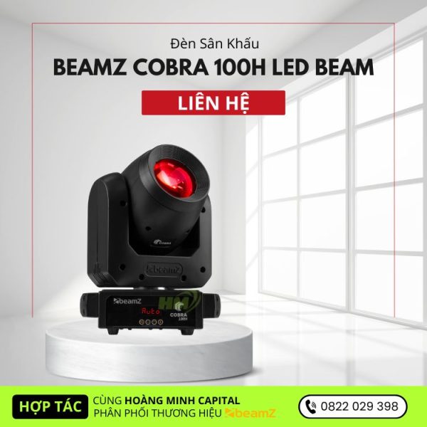 Đèn Sân Khấu BeamZ Cobra 100H LED Beam Moving Head with Prism