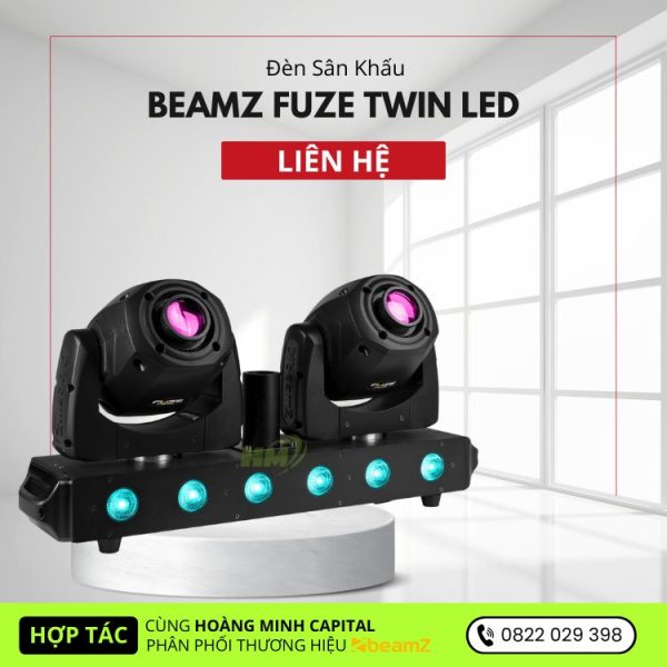 Đèn Sân Khấu BeamZ Fuze Twin LED Moving Head Bar