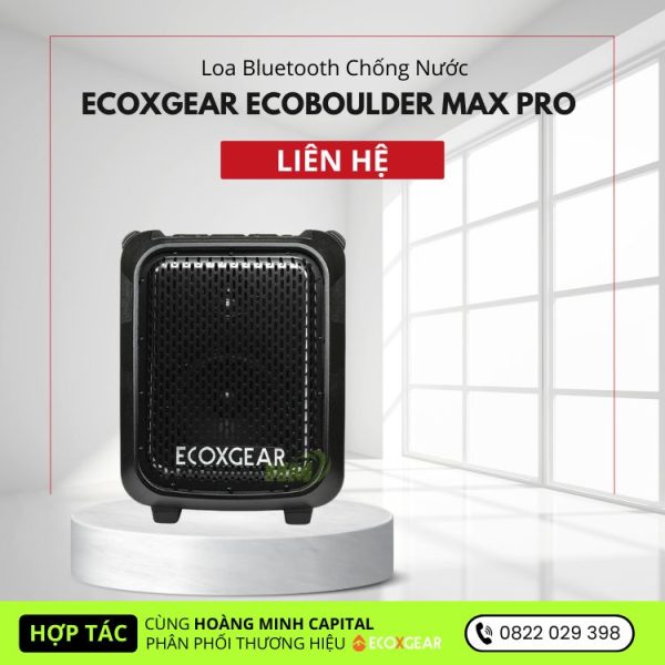 Loa Bluetooth Chống Nước ECOXGEAR EcoBoulder Max Pro