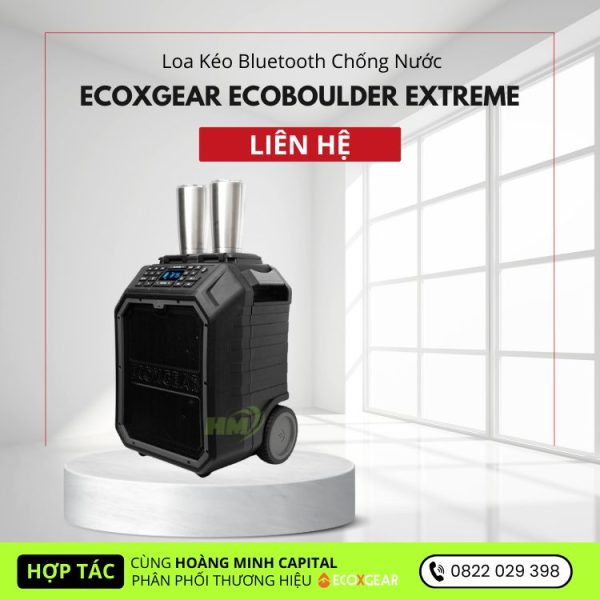 Loa Kéo Bluetooth Chống Nước ECOXGEAR EcoBoulder Extreme