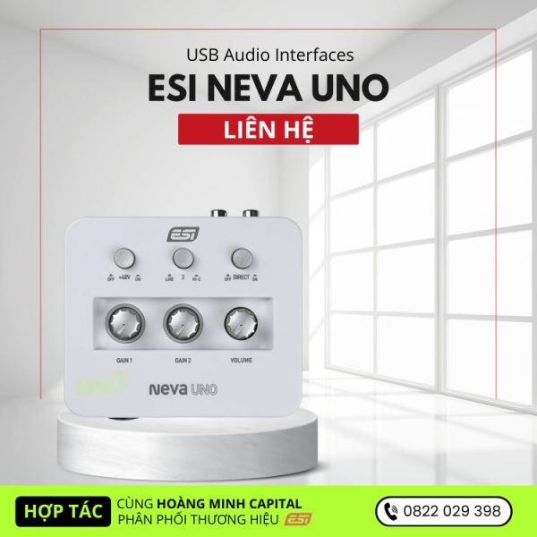 USB Audio Interfaces ESI Neva Uno