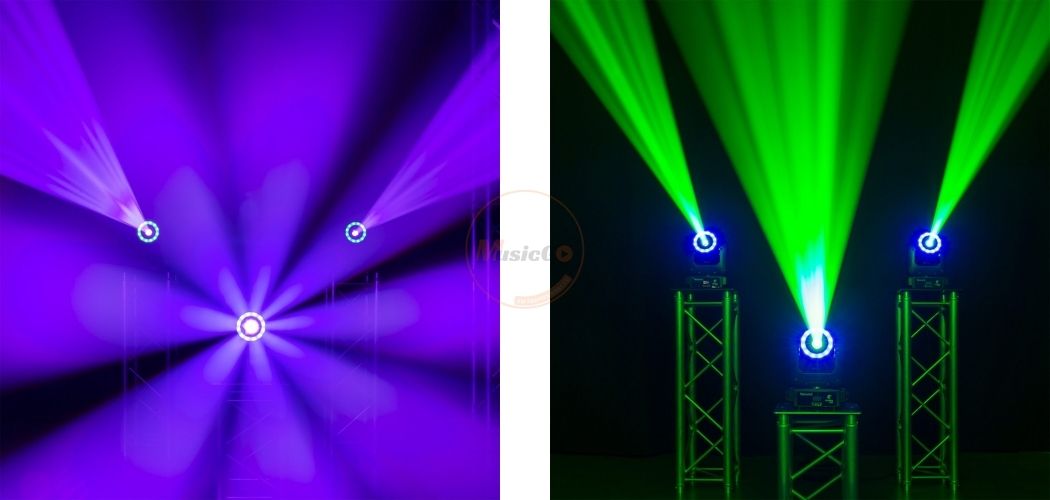 Đèn Sân Khấu beamZ Cobra 100R LED Spot Moving Head with Ring