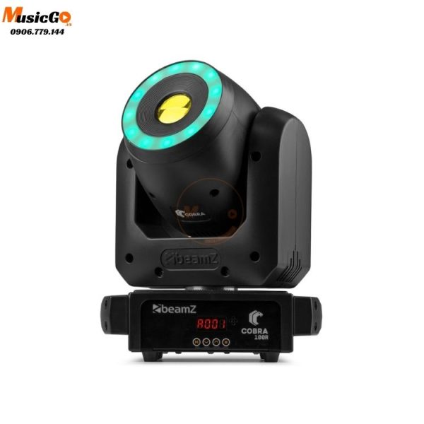 Đèn Sân Khấu beamZ Cobra 100R LED Spot Moving Head with Ring