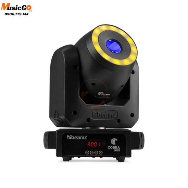 Đèn Sân Khấu beamZ Cobra 100R LED Spot Moving Head with Ring