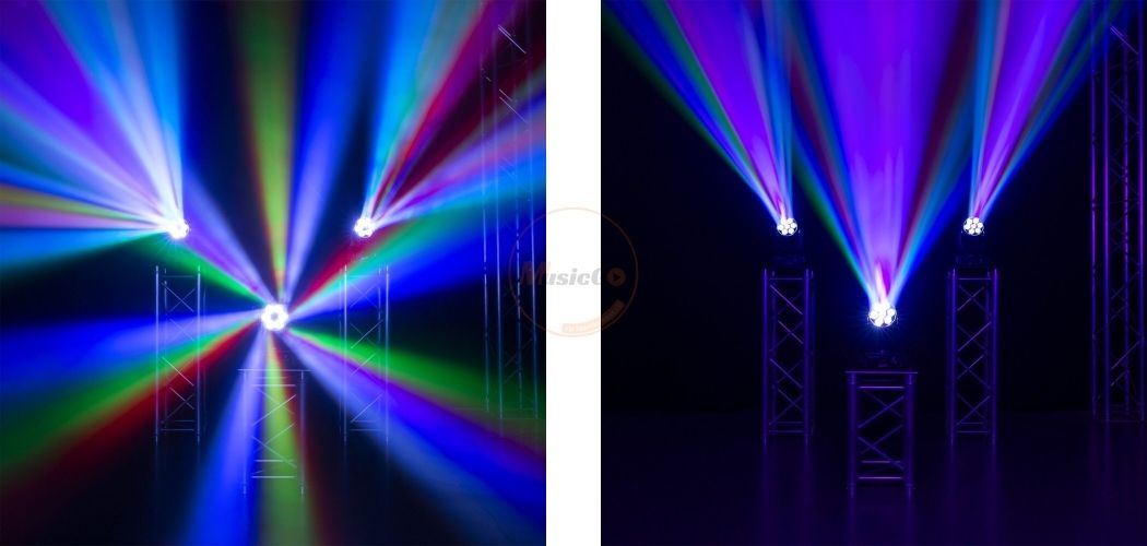 Đèn Sân Khấu BeamZ Cobra 160 LED Spot Moving Head with Bee Eye