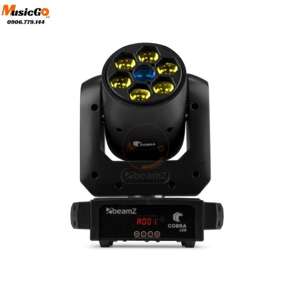 Đèn Sân Khấu BeamZ Cobra 160 LED Spot Moving Head with Bee Eye