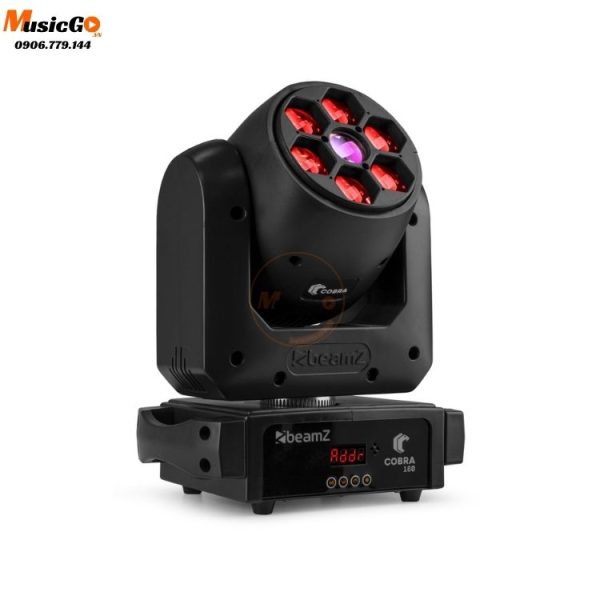 Đèn Sân Khấu BeamZ Cobra 160 LED Spot Moving Head with Bee Eye